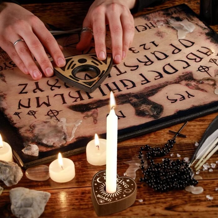 Honeydak 2 Pcs Chime Candle Holder Mini Spell Candle Holder for Witchcraft Black... - Image 7