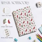 Cardinal Notebook - Winter Bird Journal, Red Cardinal Spiral Notebook, Cardinal ... - Image 3