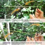 Powder Coated Brass Dowsing Rods with Smooth Movement for Tracing Spiritual Ener... - Image 5