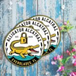Alligator Alcatraz Everglades Florida EST 2025 Detention Facility Artist Decal S... - Image 5