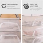 Herb Drying Rack 4 Layer Hanging Mesh Net for Plants Hanging Drying Fish Net Fol... - Image 5