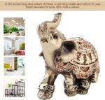 Eleph Statue, Auspicious Feng Shui lden Eleph Sculpture, Eleph Sculpture Home De... - Image 6