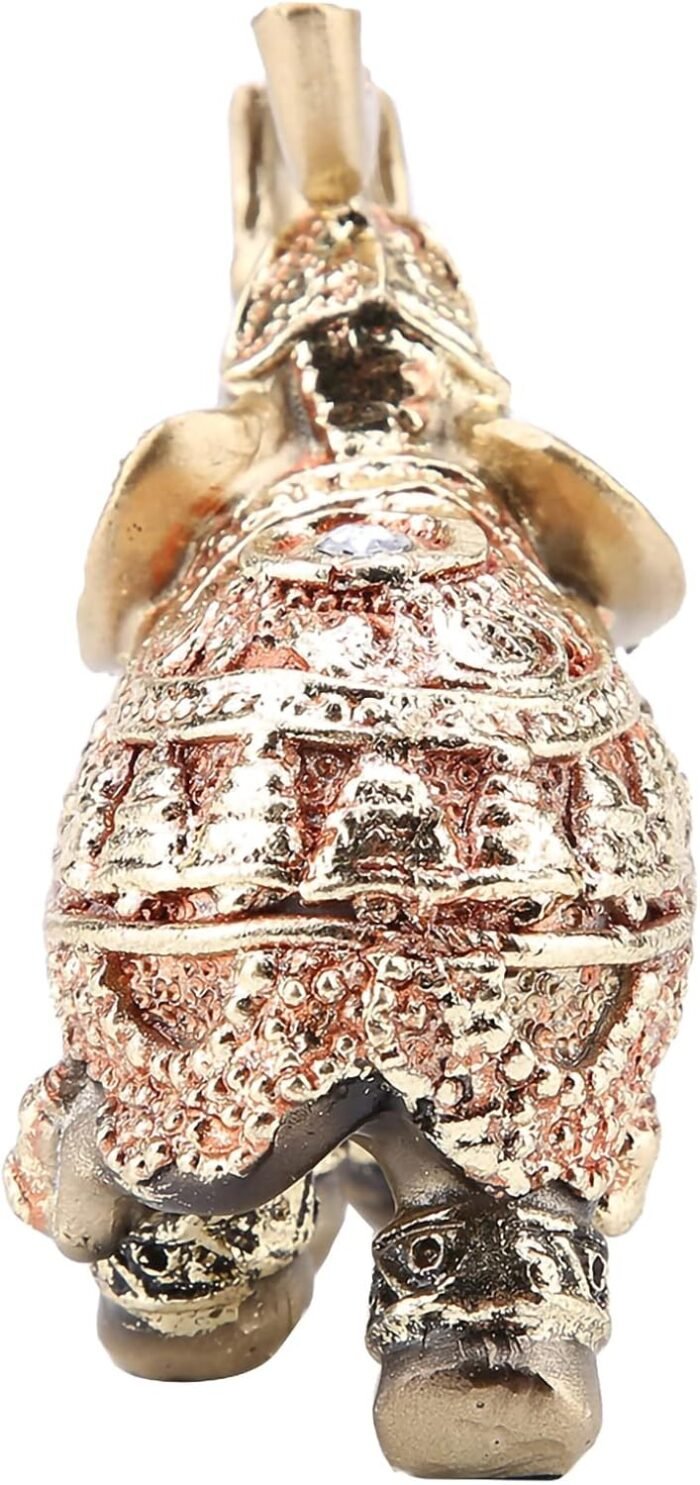Eleph Statue, Auspicious Feng Shui lden Eleph Sculpture, Eleph Sculpture Home De... - Image 10