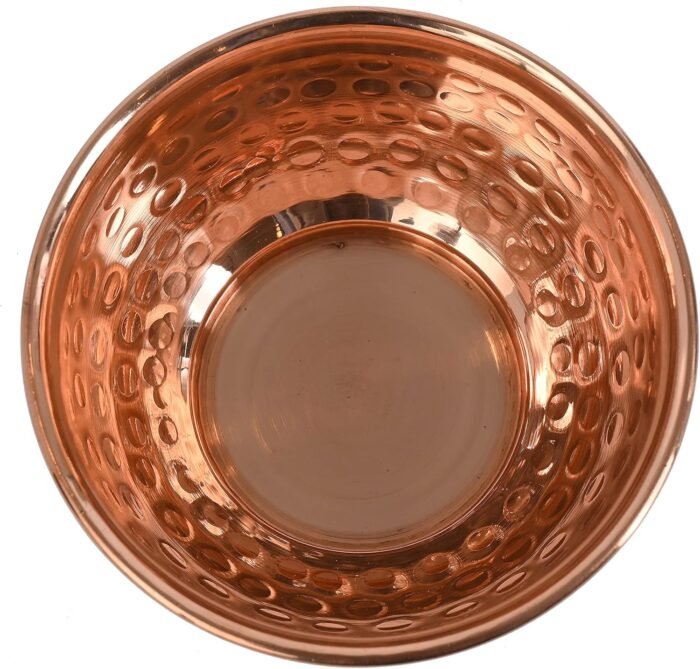 Incense Garden Plain Hammered Copper Offering Bowl for Altar Use, Rituals, Incen... - Image 4