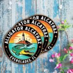 Alligator Alcatraz Everglades Florida Lighthouse Detention Facility Classic Meme... - Image 8