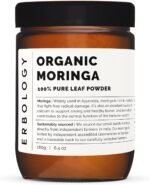 Erbology Organic Moringa Leaf Powder 3.2 oz - 45 Servings - Body Cleansing - Imm... - Image 3