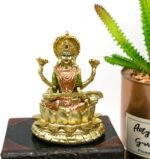 Hindu Goddess Saraswati Statue - 4.4" H Indian God Saraswati Idol Sculpture Diwa... - Image 9
