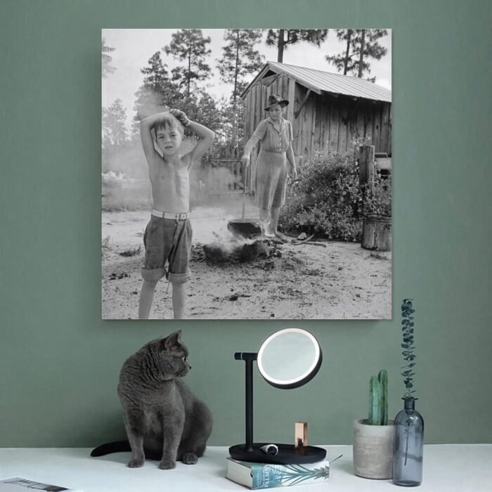 John Collier - Escambia Farms Florida Boiling Wash Water on The McLelland Farm P... - Image 5