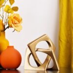 XMGZQ Gold Knot Statue for Coffee Table Centerpiece Decor,Modern Abstract Art Ge... - Image 5