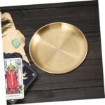 1Set Creative Stainless Steel Altar Board for Pendulum Divination Unique Ritual ... - Image 7