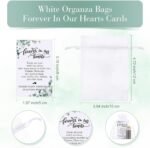 Tanlade 50 Sets Funeral Favors Memorial Seed Big Glass Bottles with Cork Stopper... - Image 4