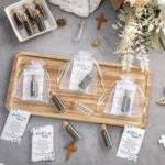 Tanlade 50 Sets Funeral Favors Memorial Seed Big Glass Bottles with Cork Stopper... - Image 5