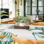 Mkono Mason Jar Table Centerpiece for Dining Room Farmhouse Decor with Wood Tray... - Image 3