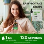 Mullein Drops for Lungs - USDA Organic Liquid - Mullein Leaf Extract Supplement ... - Image 8