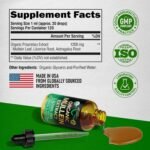 Mullein Drops for Lungs - USDA Organic Liquid - Mullein Leaf Extract Supplement ... - Image 9