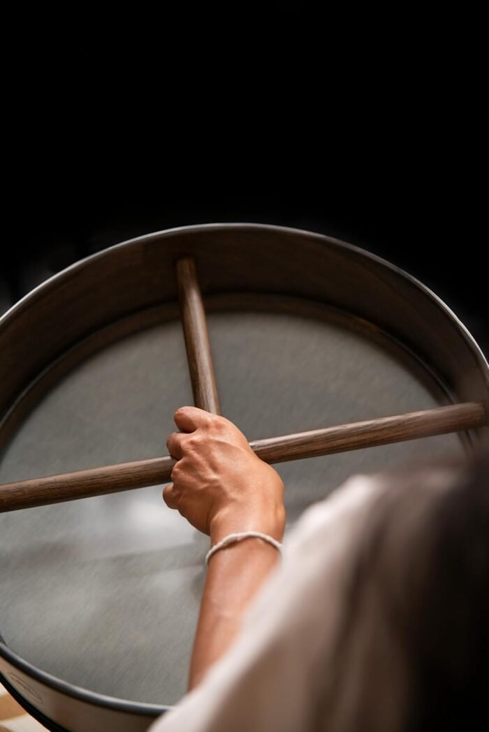 Meinl Sonic Energy 16" Bodhran Shaman Frame Drum with Mallet For Meditation, Sou... - Image 7