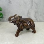 Resin Lucky Wealth Elephant Statue. Fortune Long Trunk Feng Shui Elephant Figuri... - Image 6