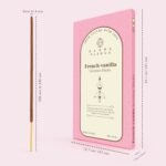 French Vanilla Incense Sticks, Organic Hand Dipped 100 Sticks with Natural Herbs... - Image 3