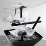 Homedics Tabletop Water Fountain, Home Décor Soothing Sound Machine - Automatic ... - Image 3