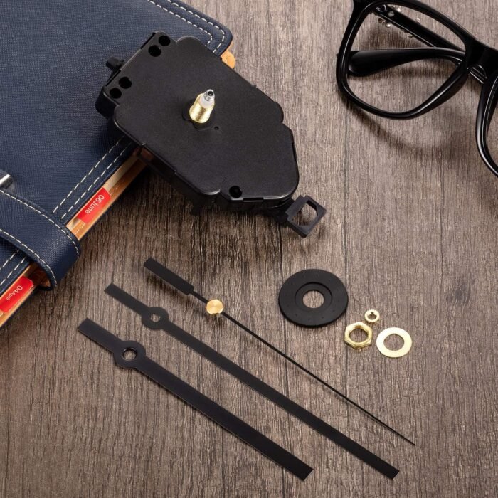 Pendulum Clock Mechanism Replacement Kit Replacement Long Shaft Quartz Clock Han... - Image 6
