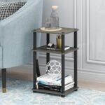Furinno Just 3-Tier Turn-N-Tube End Table / Side Table / Night Stand / Bedside T... - Image 3