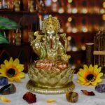 alikiki Hindu God Lord Ganesha Statue - India God Ganesh Statue Ganpati Idol Scu... - Image 3