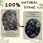 [Eusice] Gabbro Crystal, Polished Stones, Spiritual Guide Reiki Gemstone, Natura... - Image 4