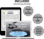 [Eusice] Gabbro Crystal, Polished Stones, Spiritual Guide Reiki Gemstone, Natura... - Image 5