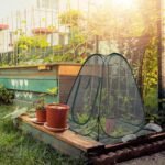Pop up Garden Netting Cover Plant Guard Cover with Stakes Bird Plant Tent Protec... - Image 3