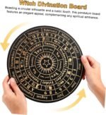 Pendulum Board Elegant Wooden Divination Tool for Dowsing Meticulously Crafted D... - Image 4