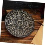 Pendulum Board Elegant Wooden Divination Tool for Dowsing Meticulously Crafted D... - Image 8