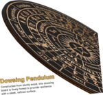 Pendulum Board Elegant Wooden Divination Tool for Dowsing Meticulously Crafted D... - Image 9