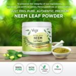 Organic Neem Leaf Powder - Freeze Dried True Green Neem Leaves Powder - Supports... - Image 5