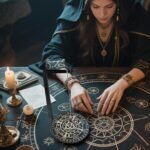 pendulumm Stand – Wooden Altar Divination Board, Ritual Metaphysical Tool Displa... - Image 5