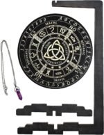 pendulumm Stand – Wooden Altar Divination Board, Ritual Metaphysical Tool Displa... - Image 9