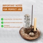 Palo Santo Sticks Holder, Multi-Purpose Handmade Ceramic Incense Burner for Palo... - Image 4