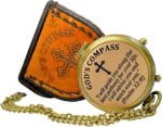 Bible Verse Brass Compass – “I Will Guide You and Watch Over You” (Psalm 32:8) |... - Image 5