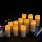 Vinkor Flameless Candles Battery Operated Candles Real Wax Pillar LED Candles wi... - Image 3