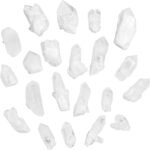 Top Plaza 0.44lb Clear Quartz Crystal Bulk Irregular Shape Rough Crystal Stones ... - Image 5