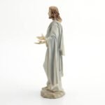 11.75 Inch Jesus with Open Arms Decorative Statue Figurine, White - Image 4