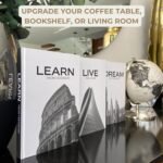 Aesthetic Black and White Decorative Books for Home Decor - Upgrade Your Coffee ... - Image 4