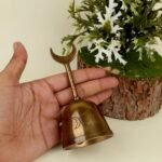 Half Moon with Triple Moon Symbol Altar Bell for Wicca, Pagan, Altars, Meditatio... - Image 4