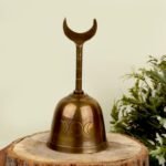 Half Moon with Triple Moon Symbol Altar Bell for Wicca, Pagan, Altars, Meditatio... - Image 6