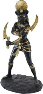 Pacific Giftware Ebros Classical Egyptian Sun Goddess Sekhmet Statue 11" H Warri... - Image 4