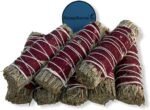 4-Inch Floral Sage Smudge Stick – Hand-Tied, Long-Lasting Burn, All-Natural & Et... - Image 3