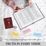 150 Emotion Bible Verse Cards in Wooden Box Handmade, Scripture Prayer Cards for... - Image 5