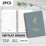 2 Pcs Bible Spiral Notebook, Christian Gifts for Women Daily Prayer Journal Bibl... - Image 4