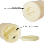 iZAN Outdoor LED Flameless Candle with Timing Function Waterproof Plastic Realis... - Image 5