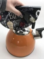 Andreas Silicone TR-903 Chalk Herb Non-Slip 8" Trivet/Pot Holder/Hot Pad, 100% C... - Image 4