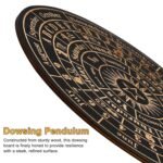Tarot Pendulum Board for Divination Wooden Markings and Distinctive Symbols Deco... - Image 4